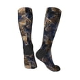 thumbnail image 4 of Haiem Watercolor Snake Skin Socks, Funny Novelty Crazy Design Cotton Socks Sports Socks Knee High Socks For Men, Women,1Pairs - Gift For Working Friends, 4 of 9