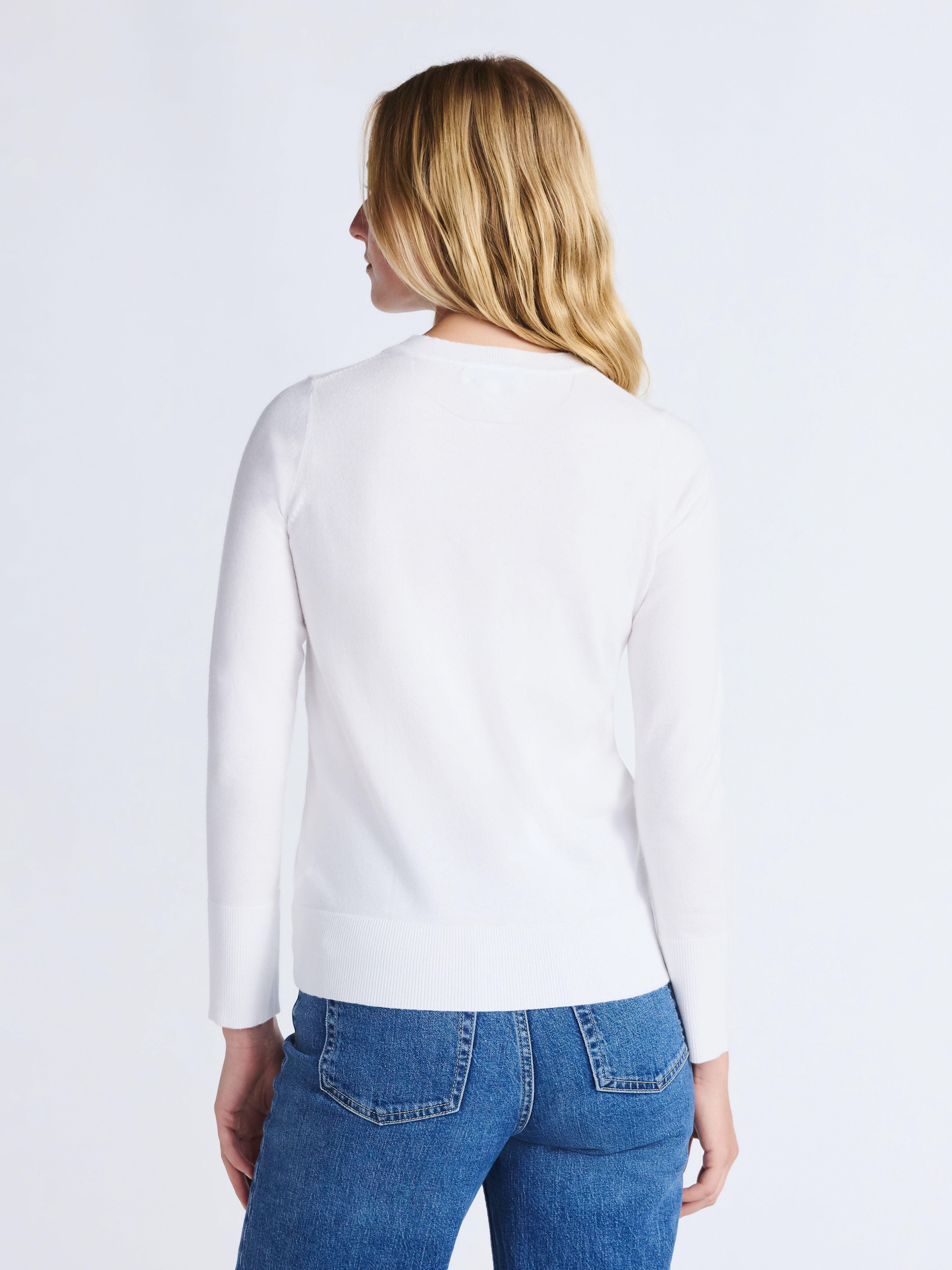 Free Assembly Women's and Women's Plus Cozy Yarn Crewneck Sweater with Long Sleeves. Lightweight, Sizes XS-4X