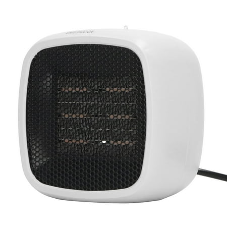

Small Space Heater Flame Retardant Desktop Electric Heater Fast Overheating Protection PTC Ceramic Heating For Office US Plug 110V UK Plug 220V