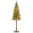 thumbnail image 1 of Costway 6 FT Pre-Lit Slim Pencil Christmas Tree 442 Branch Tips 175 Incandescent Lights, 1 of 10