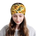 thumbnail image 6 of Disketp Romantic Elegant Sunflower Slouchy Beanie Hip-Hop Soft Lightweight Running Beanie Adult Hats Chemo Cap for Men Women, 6 of 8