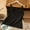 Black, variant on LYEAA Ladies Tank Tops Plus Size Spaghetti Strap Loose Summer Casual Beach Cami Shirt Solid V Neck Sleeveless Vintage Breathable Fashion Womens Pullover Shirts Black L