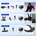 thumbnail image 4 of Cámara de acción DJI Osmo Action 4 con kit de accesorios de 50 piezas y 2 baterías, 4 of 9