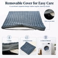 thumbnail image 3 of PayUSD Orthopedic Dog Bed for Large Medium Dogs, 36"x27" Egg Crate Foam Pet Mattress with Washable Plush Cover, Waterproof Liner, Non-Slip Bottom, 3 of 8