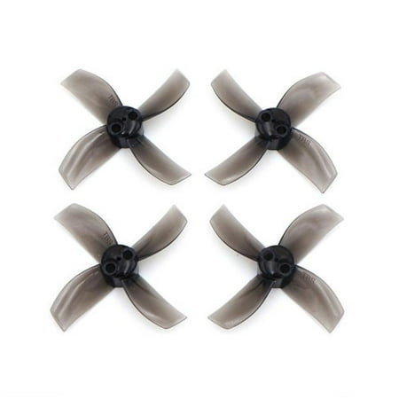 - TBS 40mm Micro Brushless 4-Blade Props (1mm Shaft - Black)