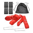 thumbnail image 2 of Lipstore Beach Volleyball Court Lines Kit Accessory 16M and 8M Webbing Strap Red, 2 of 8