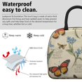 thumbnail image 3 of Obrewu Pioneer Flower and Butterfly Lunch Bag for Adult, Insulated, Leakproof, Oxford Cloth, 3 of 7