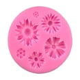 thumbnail image 2 of 1Pcs 3D Flower Silicone Molds Cake Decorator Fondant Craft Cake Candy Chocolate Sugarcraft Ice Pastry Baking Tool Mould Soap Mold for Cake Decoration Candy Cupcake Topper, 2 of 9
