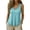 Mint Green, variant on Posijego Womens V Neck Tank Tops Summer Beach Casual Boho Tops for Women Sleeveless Solid Shirts Loose Basic Tank Tees