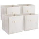 thumbnail image 5 of Cajas de Almacenamiento de Tela para guardería, oficinas, y organización del hogar, Millennial Pink, Large - Set of 2, 1, 2, 5 of 31