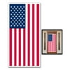 Party Central Club Pack of 12 Red and Blue Patriotic American Flag Door Cover Party Decorations 5'
