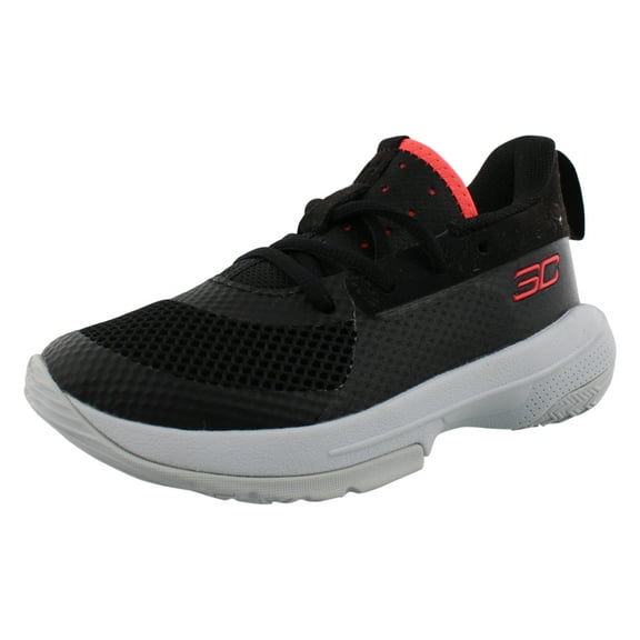 Under Armour Curry 7 Boys Shoes Size 11, Color: Black
