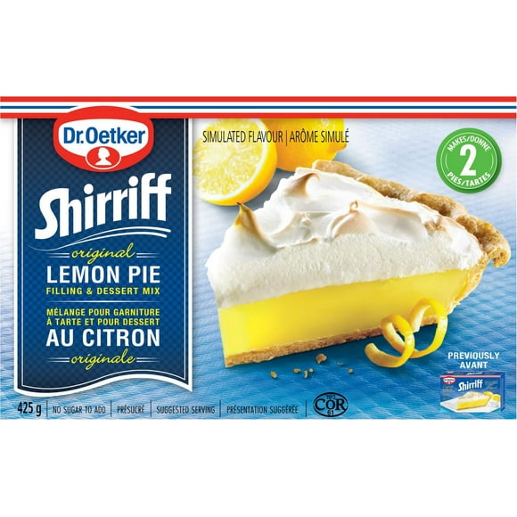 Dr. Oetker Shirriff Lemon Pie & Dessert Mix, 425 g