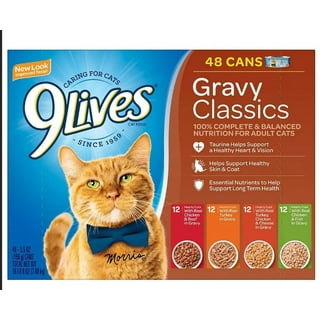 9 lives cat food at cheap walmart