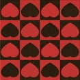 thumbnail image 1 of Ahgly Company Machine Washable Indoor Square Transitional Tomato Red Area Rugs, 8' Square, 1 of 7