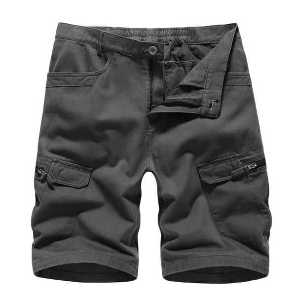 Zippered cargo shorts sale