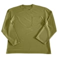 thumbnail image 4 of Yievot Men's Long Sleeve Tee Shirts Waffle Crew Neck Pocket T Shirts Solid Color Casual Basic Tops, 4 of 7