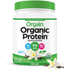Orgain Organic Plant Based Protein Powder, Vanilla Bean - 21g of Protein, Vegan, Low Net Carbs, Non Dairy, Gluten Free, Lactose Free, No Sugar Added, Soy Free, Kosher, 1.02 Pound (Packaging May Vary)