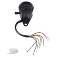 thumbnail image 2 of BOROCO LED Backlight 12 V Motorcycle Dual Odometer Speedometer Gauge Kit Cafe Racer, 2 of 8