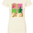 thumbnail image 3 of Wicked - Elphaba And Glinda Logo - Juniors Fitted Graphic T-Shirt, 3 of 5
