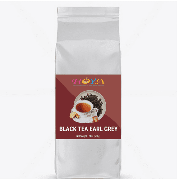Hoya 21oz Earl Grey Black (Red) Tea Tea Leaves, 1-02201≈ 120 cups