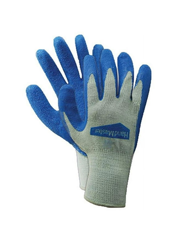 Magid Glove 306TM Latex Coated Palm Mens Glove- Blue- Medium