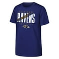 thumbnail image 2 of Youth Outerstuff Purple Baltimore Ravens Posterize T-Shirt, 2 of 3