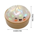 thumbnail image 2 of Dumpling Decompression, Small Silicone Stress Relieving Release Sensory Stress Ball Squeeze Toys Gift for Birthday, Holiday, 2.75"x3.74", Multicolor, 2 of 5