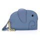thumbnail image 1 of Monedero pequeño de piel de vaca suave y fino con diseño distintivo de elefante para mujer, 1 of 1