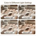 thumbnail image 7 of ODIKA 8'x10' Washable Area Rug Durable, Non-Slip Large Beige Abstract Interlocking Shapes Neutral Blocks Brushstroke for Living Room, Under Sectional, Family, 7 of 7