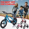 thumbnail image 5 of 24V Electric Dirt Bike for Aged 5-12, Electric Balance Bike with Battery Display, Adjustable Seat Height and Hand-Operated Brakes, Racing Grade Electric Motorcycle with 16in Tires, Blue, 5 of 7