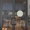 Healifty Push and Pull Door Signs, Black Acrylic, Clear Guidance ...