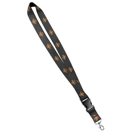 Other Names For Polyester Iowa State University Lanyard: Logo on Carbon Fiber, 3/4 inch Sublimated Satin Polyester by Moose Pet Wear ()