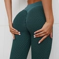 thumbnail image 2 of Leggings de yoga para mujer Cintura alta Bodycon Empalmado sin costuras Gimnasio para correr, 2 of 8