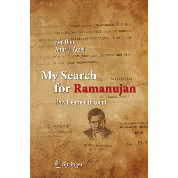 My Search for Ramanujan: How I Learned to Count, (Hardcover)