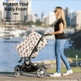 thumbnail image 5 of Haiem Mushroom Baby Nursing Cover & Nursing Poncho - Multi Use Cover for Baby Car Seat Canopy, Stroller Cover, 360°Full Privacy Breastfeeding Coverage, 5 of 9