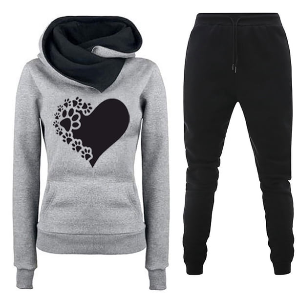 Puntoco Conjunto de camisa y top de manga larga con cuello redondo y pantalones umbilicales con fugas para mujer Puntoco Puntoco-4969