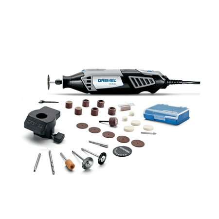 Dremel 4000-1/26 1.6 Amp Corded Variable Speed Rotary Tool, 1 Attachment And 26 (Dremel 4000 Best Price)