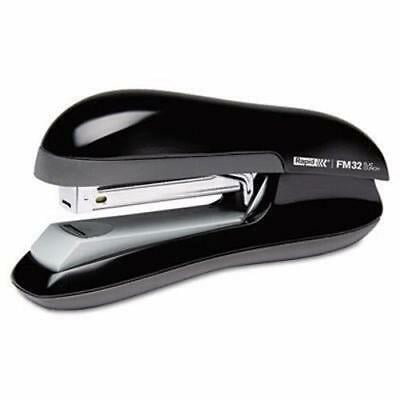 Rapid Strip - Rapid FM32 Flat Clinch Full Strip Stapler, 30-Sheet Capacity, Black
