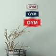 thumbnail image 5 of Signs ByLITA Fancy Gym Sign (Lt Gray) - Large, 5 of 5