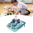 thumbnail image 4 of Race Track Car Set, DIY Assembly Toy Car Track Kit For Inoor Play Kindergarten 3+ Kids, 4 of 8