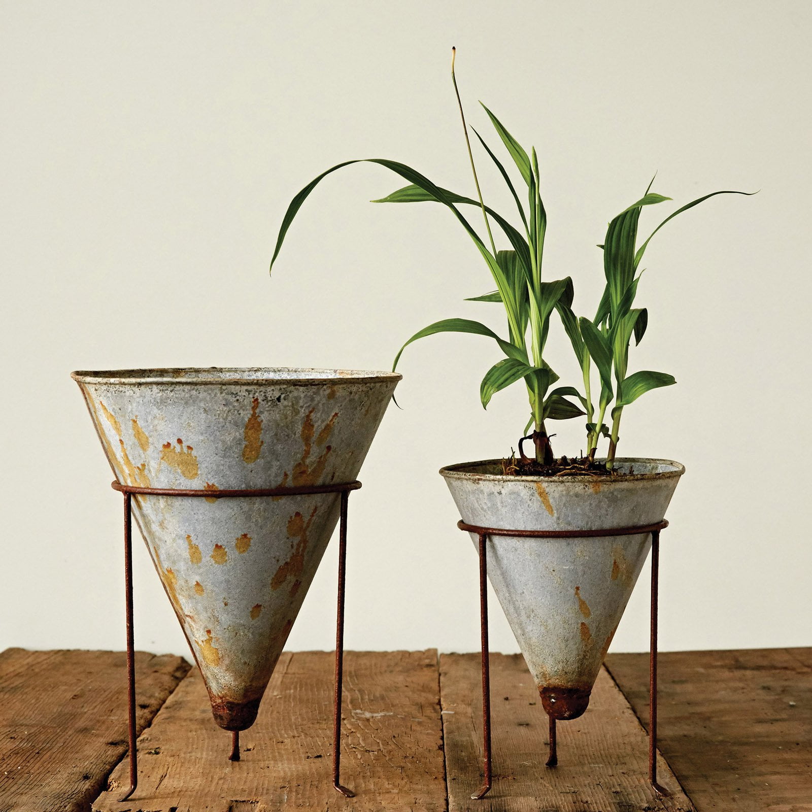 3R Studios Cone Planter with Stand