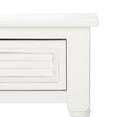 thumbnail image 6 of SAFAVIEH Tate Striped 1 Drawer Accent Table, Distressed White, 6 of 7