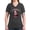Charcoal, variant on CafePress - Notorious RBG P Women's V Neck Dark T Shirt - Women's V-Neck Dark T-Shirt