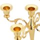 thumbnail image 4 of Candelabros De 5 Brazos, Candelabro Vintage, Candelabro De Artesanía De Metal, Soporte De Estilo Retro, Decoración Del Hogar Para Fiesta De Boda, 4 of 7
