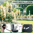 thumbnail image 6 of Rirool 2 Pack Solar Wisteria Flower Lights, Waterproof Outdoor LED Lights for Garden, Patio, Yard, Pathway Decor, Warm White, Easy Install, Yellow, 6 of 8