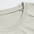 thumbnail image 5 of Mens Oversized T-Shirts Fashion Loose Fit Crewneck Tshirt Streetwear Heavyweight Short Sleeve Gym Workout Tops Size M-4XL White-A, 5 of 9