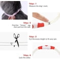 thumbnail image 5 of Collar luminoso para perros, recargable por USB, con luz LED. Se puede cortar a cualquier tamaño. Collar de seguridad para perros pequeños, medianos y grandes. (Naranja), 5 of 5