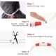 thumbnail image 5 of Collar luminoso para perros, recargable por USB, con luz LED. Se puede cortar a cualquier tamaño. Collar de seguridad para perros pequeños, medianos y grandes. (Naranja), 5 of 5