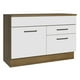 thumbnail image 1 of Madesa Gabinete de Fregadero Cocina 1 Puerta y 2 Cajones (Con Encimera) Agata Rustic/Blanco, 1 of 10